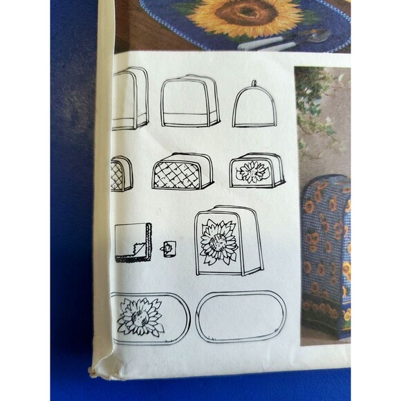 Simplicity Sewing Pattern 8880 Crafts Kitchen Accessories Shirley Botsford UNCUT - Picture 6 of 9